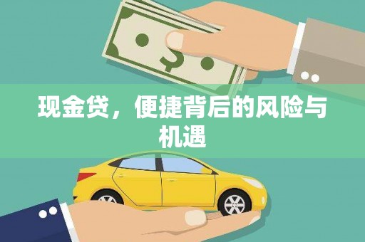 芦溪现金贷，便捷背后的风险与机遇