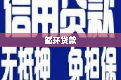 芦溪循环贷款