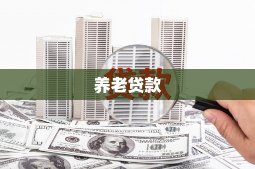 芦溪养老贷款