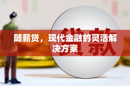 芦溪随薪贷，现代金融的灵活解决方案