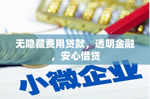 芦溪无隐藏费用贷款，透明金融，安心借贷