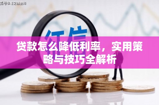 芦溪贷款怎么降低利率，实用策略与技巧全解析