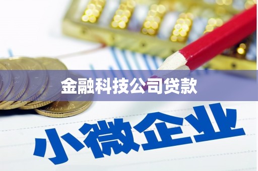 芦溪金融科技公司贷款