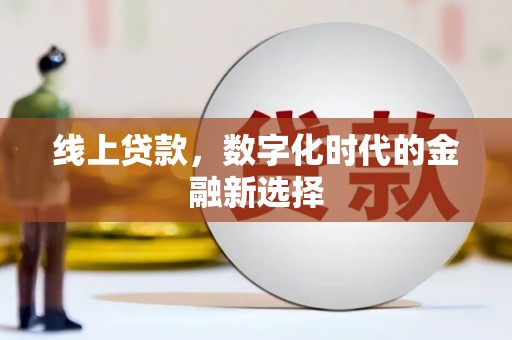 芦溪线上贷款，数字化时代的金融新选择