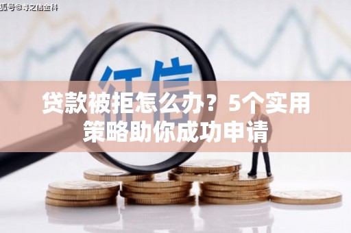 芦溪贷款被拒怎么办？5个实用策略助你成功申请
