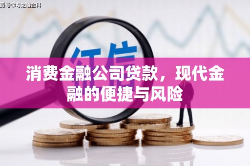 芦溪消费金融公司贷款，现代金融的便捷与风险