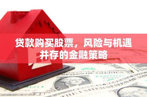 芦溪贷款购买股票，风险与机遇并存的金融策略