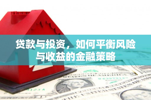 芦溪贷款与投资，如何平衡风险与收益的金融策略