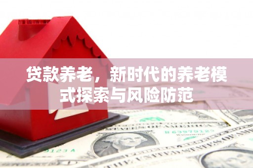 芦溪贷款养老，新时代的养老模式探索与风险防范